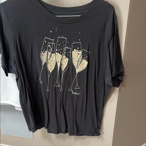 J Crew champagne tee